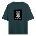 Oversized Classic T-Shirt | Unisex Fit | 100% Super-Combed Cotton | Pre-Shrunk, Double-Stitched | Adults | Personalized | DTF | Minimalist | Self-determination | Everyday | Assertive | I’ll Handle The Rest - back - Petrol Blue - mockup 2