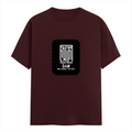 Classic Crew T-Shirt | Men's Regular Fit | 180 GSM Bio-Washed Cotton | DTG Print Ready | Double-Stitched & Ribbed Neck | Personalized | DTG | Minimalist | Self-determination | Everyday | Assertive | I’ll Handle The Rest - front - Maroon - mockup 1