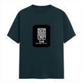 Classic Crew T-Shirt | Men's Regular Fit | 180 GSM Bio-Washed Cotton | DTG Print Ready | Double-Stitched & Ribbed Neck | Personalized | DTG | Minimalist | Self-determination | Everyday | Assertive | I’ll Handle The Rest - front - Petrol Blue - mockup 1