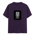 Classic Crew T-Shirt | Men's Regular Fit | 180 GSM Bio-Washed Cotton | DTG Print Ready | Double-Stitched & Ribbed Neck | Personalized | DTG | Minimalist | Self-determination | Everyday | Assertive | I’ll Handle The Rest - front - Purple - mockup 1