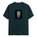 Classic Crew T-Shirt | Men's Regular Fit | 180 GSM Bio-Washed Cotton | DTG Print Ready | Double-Stitched & Ribbed Neck | Personalized | DTG | Minimalist | Self-determination | Everyday | Assertive | I’ll Handle The Rest - back - Petrol Blue - mockup 2