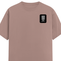 Classic Crew T-Shirt | Men's Regular Fit | 180 GSM Bio-Washed Cotton | DTG Print Ready | Double-Stitched & Ribbed Neck | Personalized | DTG | Minimalist | Self-determination | Everyday | Assertive | I’ll Handle The Rest - left pocket - Mushroom - mockup 3