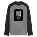 Male Raglan T-Shirt | Men's Regular Fit | 180 GSM Bio-Washed Cotton Blend | DTG Printed | Durable & Pre-Shrunk | Personalized | DTG | Minimalist | Self-determination | Everyday | Assertive | I’ll Handle The Rest - front - mockup 1