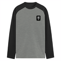 Male Raglan T-Shirt | Men's Regular Fit | 180 GSM Bio-Washed Cotton Blend | DTG Printed | Durable & Pre-Shrunk | Personalized | DTG | Minimalist | Self-determination | Everyday | Assertive | I’ll Handle The Rest - right pocket - mockup 4