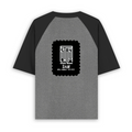 Unisex Oversized Raglan (Dtg) | Personalized | DTG | Minimalist | Self-determination | Everyday | Assertive | I’ll Handle The Rest - back - mockup 2