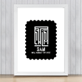 Framed Poster | Multiple Sizes & Frame Colors | 300 GSM Art Paper, Laminated | Fade-Proof Digital Print, Mounting Kit Included | Unisex | Personalized | Minimalist | Self-determination | Everyday | Assertive | I’ll Handle The Rest - front_18x24In - 18x24In - mockup 11