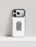 Hard Clear Case | iPhone | TPU Sides & PC Back | Detachable Camera Protector, Scratch-Proof | Unisex | Personalized | Typographic | Trust | Secrets | Safe For Your Secrets - front_17 Pro Max - 17 Pro Max - mockup 3