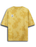 Tie Dye Oversized T-Shirt | Unisex Relaxed Fit | 260 GSM Cotton Blend | Pre-Shrunk, Bio-Washed, Drop Shoulder | Adult | Personalized | DTF | Typographic | Trust | Secrets | Safe For Your Secrets - right pocket - mockup 4