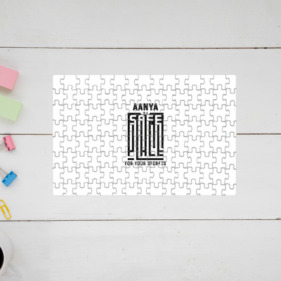Jigsaw Puzzle | 120 Pieces A4 Size | Recycled Paper Semi-Gloss Finish | Engaging Entertainment Brain Booster | Unisex All Ages | Personalized | Typographic | Trust | Secrets | Safe For Your Secrets - front - mockup 1