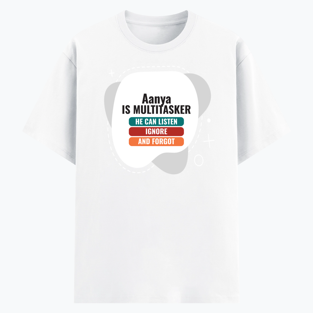Personalized Minimalist T-Shirt with Custom Name