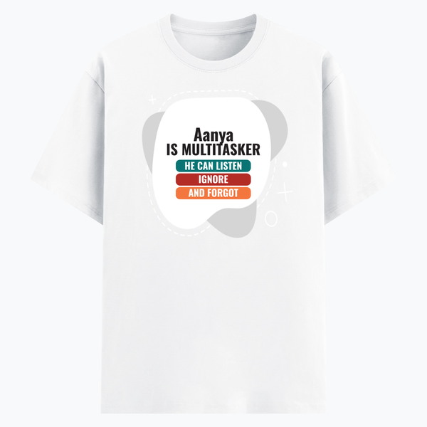 Personalized Minimalist T-Shirt with Custom Name