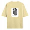 Oversized Standard T-Shirt | Unisex Relaxed Fit | 100% Super Combed Cotton DTG | Soft, Breathable & Durable | Adult | Personalized | DTG | Typographic | Trust | Secrets | Safe For Your Secrets - back - Beige - mockup 2