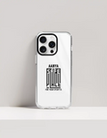 iPhone Glass Case | For iPhone Users | Tempered Glass Back & TPU Sides | Durable Protection & Fade-Proof Print | Unisex | Personalized | Typographic | Trust | Secrets | Safe For Your Secrets - front_16 Pro - 16 Pro - mockup 6
