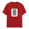 Classic Crew T-Shirt | Men's Regular Fit | 180 GSM Bio-Washed Cotton | DTG Print Ready | Double-Stitched & Ribbed Neck | Personalized | DTG | Typographic | Trust | Secrets | Safe For Your Secrets - front - Red - mockup 1