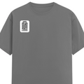 Classic Crew T-Shirt | Men's Regular Fit | 180 GSM Bio-Washed Cotton | DTG Print Ready | Double-Stitched & Ribbed Neck | Personalized | DTG | Typographic | Trust | Secrets | Safe For Your Secrets - right pocket - Charcoal Melange - mockup 4