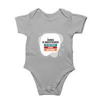 Personalized Minimalist Rompers Printing with Custom Name