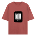 Oversized Classic T-Shirt | Unisex Fit | 100% Super-Combed Cotton | Pre-Shrunk, Double-Stitched | Adults | Personalized | DTF | Modern | Coolness | Everyday | Relaxed | Effortless Energy - front - Coral - mockup 1