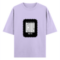 Oversized Classic T-Shirt | Unisex Fit | 100% Super-Combed Cotton | Pre-Shrunk, Double-Stitched | Adults | Personalized | DTF | Modern | Coolness | Everyday | Relaxed | Effortless Energy - front - Lavender - mockup 1