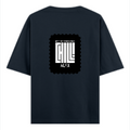Oversized Classic T-Shirt | Unisex Fit | 100% Super-Combed Cotton | Pre-Shrunk, Double-Stitched | Adults | Personalized | DTF | Modern | Coolness | Everyday | Relaxed | Effortless Energy - back - Navy Blue - mockup 2