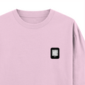 Oversized Classic T-Shirt | Unisex Fit | 100% Super-Combed Cotton | Pre-Shrunk, Double-Stitched | Adults | Personalized | DTF | Modern | Coolness | Everyday | Relaxed | Effortless Energy - right pocket - Light Baby Pink - mockup 4