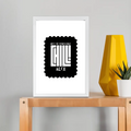 Framed Poster | Multiple Sizes & Frame Colors | 300 GSM Art Paper, Laminated | Fade-Proof Digital Print, Mounting Kit Included | Unisex | Personalized | Modern | Coolness | Everyday | Relaxed | Effortless Energy - front_A4 Frame Poster - A4 Frame Poster - mockup 13