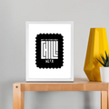 Framed Poster | Multiple Sizes & Frame Colors | 300 GSM Art Paper, Laminated | Fade-Proof Digital Print, Mounting Kit Included | Unisex | Personalized | Modern | Coolness | Everyday | Relaxed | Effortless Energy - front_8x10In - 8x10In - mockup 2