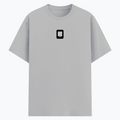 Basic T-Shirt | Unisex Fit, Sizes XS-2XL | 180 GSM Poly-Cotton Blend, DTF Ready | Bio-Wash, Silicon Finish, Durable Stitching | Adults | Personalized | DTF | Modern | Coolness | Everyday | Relaxed | Effortless Energy - front - Grey Melange - mockup 1