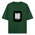 Oversized Classic T-Shirt | Unisex Oversized Fit | 100% Super-Combed Cotton | Pre-Shrunk & Ribbed Neck | Adults | Personalized | DTG | Modern | Coolness | Everyday | Relaxed | Effortless Energy - front - Bottle Green - mockup 1