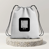 Drawstring Bag | Unisex | 280 GSM Cotton DTF | Durable, Secure Closure, Versatile | Everyday Carry | Personalized | DTF | Modern | Coolness | Everyday | Relaxed | Effortless Energy