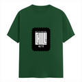 Female Classic Crew T-Shirt | Women's Regular Fit | 180 GSM Bio-Washed Cotton | Double Stitched, Pre-Shrunk | Personalized | DTG | Modern | Coolness | Everyday | Relaxed | Effortless Energy - front - Bottle Green - mockup 1