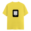 Female Classic Crew T-Shirt | Women's Regular Fit | 180 GSM Bio-Washed Cotton | Double Stitched, Pre-Shrunk | Personalized | DTG | Modern | Coolness | Everyday | Relaxed | Effortless Energy - back - New Yellow - mockup 2