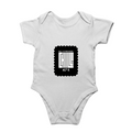 Rompers | Regular Fit Baby & Toddler | Bio-Washed Cotton | Double Stitched, Pre-Shrunk | Unisex | Personalized | DTG | Modern | Coolness | Everyday | Relaxed | Effortless Energy - front - White - mockup 1