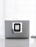 Stickers | Various Sizes (2x2-15x3 in) | 100-Micron Matte Laminated Digital Print | Die-Cut Indoor/Outdoor | Unisex | Personalized | Modern | Coolness | Everyday | Relaxed | Effortless Energy - front_6x6 - 6x6 - mockup 7