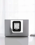 Stickers | Various Sizes (2x2-15x3 in) | 100-Micron Matte Laminated Digital Print | Die-Cut Indoor/Outdoor | Unisex | Personalized | Modern | Coolness | Everyday | Relaxed | Effortless Energy - front_8x8 - 8x8 - mockup 8