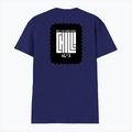Men's V-Neck T-Shirt | Regular Fit | 180 GSM Bio-Washed Cotton | DTG Print | Durable | Personalized | DTG | Modern | Coolness | Everyday | Relaxed | Effortless Energy - back - Royal Blue - mockup 2