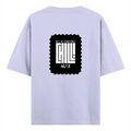 Oversized Standard T-Shirt | Unisex Relaxed Fit | 100% Super Combed Cotton DTG | Soft, Breathable & Durable | Adult | Personalized | DTG | Modern | Coolness | Everyday | Relaxed | Effortless Energy - back - Lavender - mockup 2
