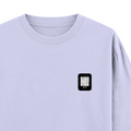 Oversized Standard T-Shirt | Unisex Relaxed Fit | 100% Super Combed Cotton DTG | Soft, Breathable & Durable | Adult | Personalized | DTG | Modern | Coolness | Everyday | Relaxed | Effortless Energy - right pocket - Lavender - mockup 4