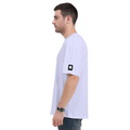 Oversized Standard T-Shirt | Unisex Relaxed Fit | 100% Super Combed Cotton DTG | Soft, Breathable & Durable | Adult | Personalized | DTG | Modern | Coolness | Everyday | Relaxed | Effortless Energy - right sleeve - Lavender - mockup 6