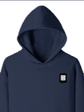 Pullover Hoodie (Dtf) | Hoodies & Jackets | DTF, DTG | Him, Her, Unisex | Personalized | DTF | Modern | Coolness | Everyday | Relaxed | Effortless Energy - left pocket - Navy Blue - mockup 3