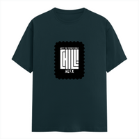 Men's Classic Crew T-Shirt | Regular Fit | 180 GSM Bio-Washed Cotton | DTF Print Ready | Pre-Shrunk, Durable | Personalized | DTF | Modern | Coolness | Everyday | Relaxed | Effortless Energy