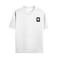 Male Standard Crew T-Shirt | Regular Fit | 100% Cotton DTF Print | Soft, Durable | Men | Personalized | DTF | Modern | Coolness | Everyday | Relaxed | Effortless Energy - right pocket - White - mockup 6