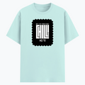 Cotton Stretch T-Shirt | Unisex Adult | 95% Cotton 5% Spandex Blend | 240 GSM, Breathable, Flexible | DTF Print Ready | Personalized | DTF | Modern | Coolness | Everyday | Relaxed | Effortless Energy - front - Mint - mockup 1