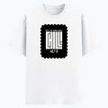 Cotton Stretch T-Shirt | Unisex Adult | 95% Cotton 5% Spandex Blend | 240 GSM, Breathable, Flexible | DTF Print Ready | Personalized | DTF | Modern | Coolness | Everyday | Relaxed | Effortless Energy - front - White - mockup 1