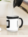Magic Coffee Mug | 11 oz | Ceramic | Heat-Activated Design Reveal | Unisex | Personalized | Modern | Coolness | Everyday | Relaxed | Effortless Energy - front_11oz Black - 11oz Black - mockup 4