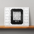 MDF Wooden Puzzles | 6x8 Inch | 30 Pieces | Durable MDF | Glossy Finish | Sublimation Print | Lightweight | Waterproof | Fade-Proof | Unisex | Personalized | Modern | Coolness | Everyday | Relaxed | Effortless Energy - front - White - mockup 1