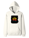 Pullover Hoodie | Unisex Regular Fit | Tri-Layer Cotton Blend | DTG Print Ready | Adults | Personalized | DTG | Bold Typography | Affirmations | Daily Inspiration | Everyday | Encouraging | Make Today Great - front - Off White - mockup 1