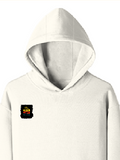 Pullover Hoodie | Unisex Regular Fit | Tri-Layer Cotton Blend | DTG Print Ready | Adults | Personalized | DTG | Bold Typography | Affirmations | Daily Inspiration | Everyday | Encouraging | Make Today Great - right pocket - Off White - mockup 4