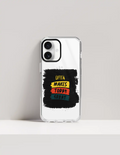 Hard Clear Case | iPhone | TPU Sides & PC Back | Detachable Camera Protector, Scratch-Proof | Unisex | Personalized | Bold Typography | Affirmations | Daily Inspiration | Everyday | Encouraging | Make Today Great - front_16 - 16 - mockup 4