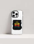 Hard Clear Case | iPhone | TPU Sides & PC Back | Detachable Camera Protector, Scratch-Proof | Unisex | Personalized | Bold Typography | Affirmations | Daily Inspiration | Everyday | Encouraging | Make Today Great - front_16 Pro - 16 Pro - mockup 6