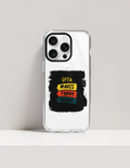 Hard Clear Case | iPhone | TPU Sides & PC Back | Detachable Camera Protector, Scratch-Proof | Unisex | Personalized | Bold Typography | Affirmations | Daily Inspiration | Everyday | Encouraging | Make Today Great - front_16 Pro Max - 16 Pro Max - mockup 7